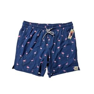 George Swim Trunks Above Knee Lined Sz L 36-38 Quick Dry Compression Relaxed NWT